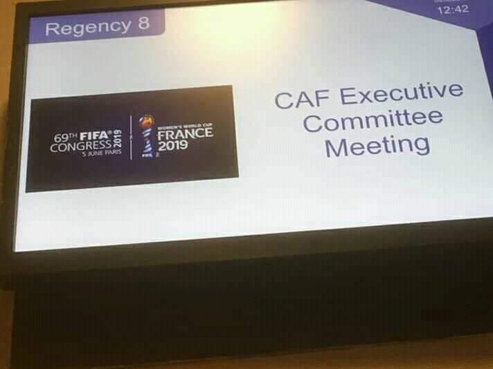 جانب من اجتماع الكاف