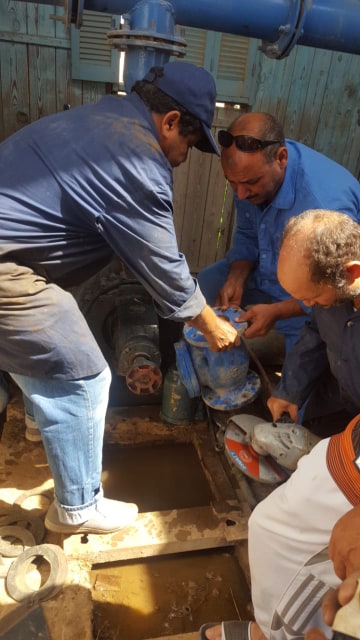 محافظ أسيوط: إصلاح عطل مفاجئ بطلمبة المياه الارتوازي 