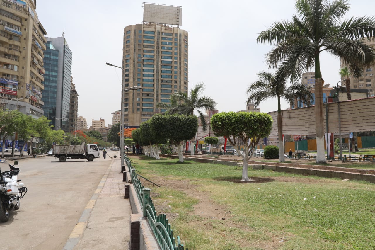 محافظ الجيزة يتفقد ساحات صلاة العيد ب8 أحياء