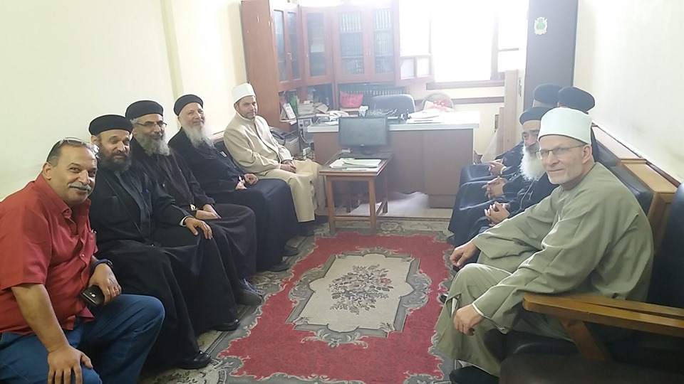 جانب من الزيارة جانب من الزيارة