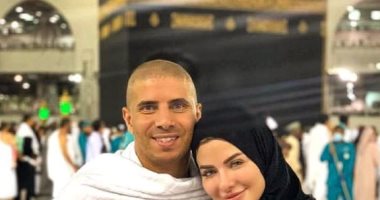 محمد زيدان وزوجته