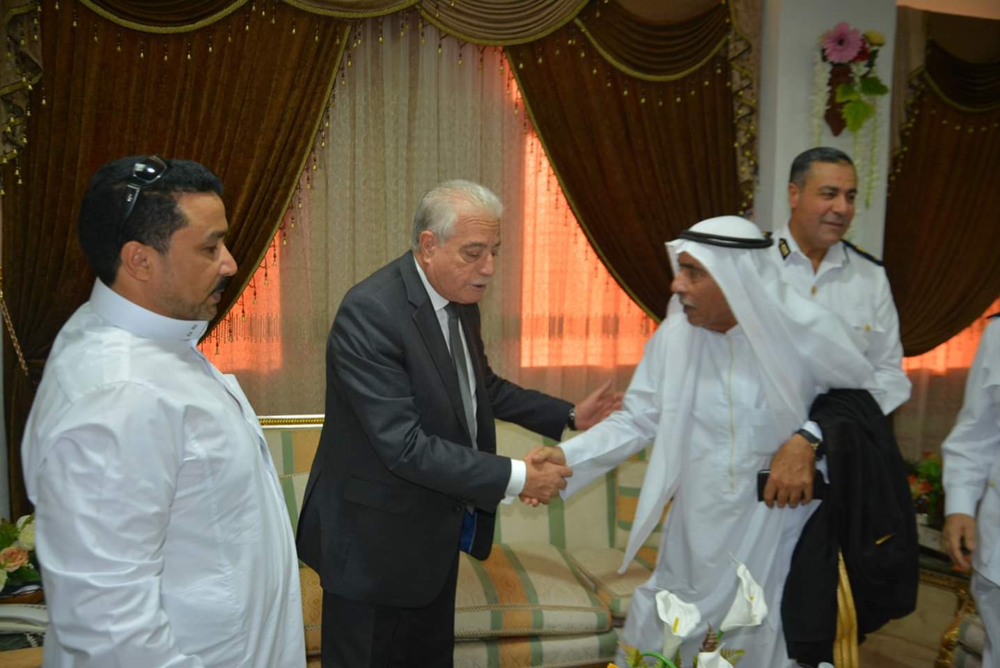 "فودة "يستقبل مشايخ وعواقل جنوب سيناء 