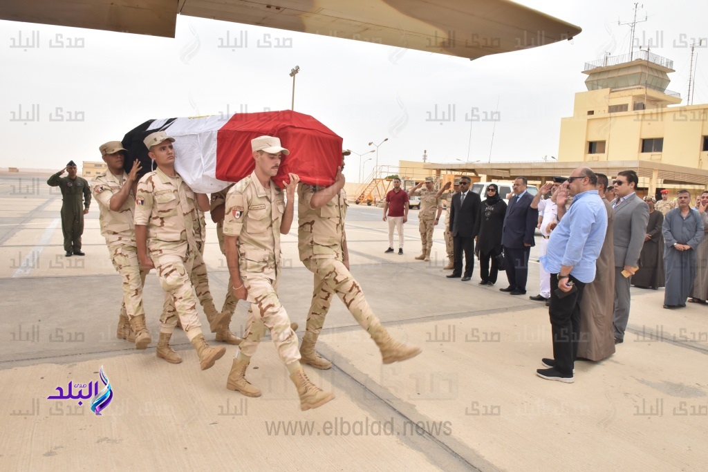 جنازة عسكرية لشهيد أسيوط في أحداث كمين العريش جنازة عسكرية لشهيد أسيوط في أحداث كمين العريش