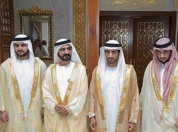 الشيخ محمد بن راشد وأنجاله