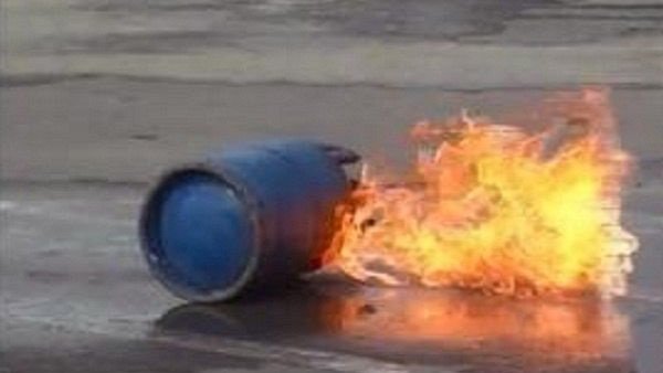 انفجار اسطوانة