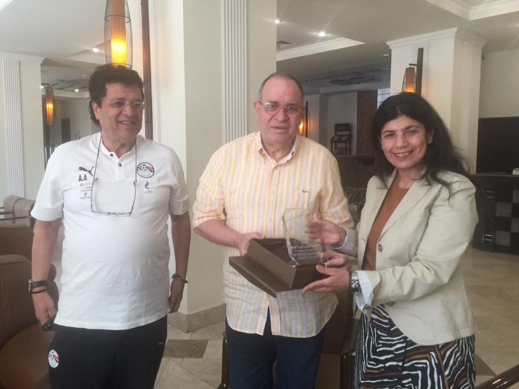 كرم كردى وسفيرة مصر فى أوزبكستان