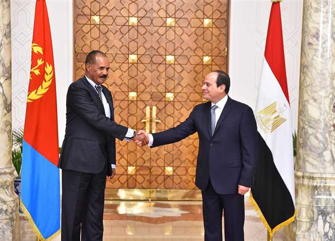 الرئيس السيسي ونظيره الأريتري 
