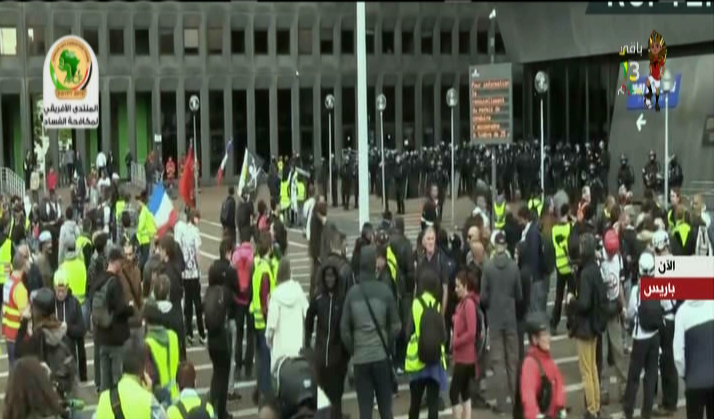  تظاهرات السترات الصفراء