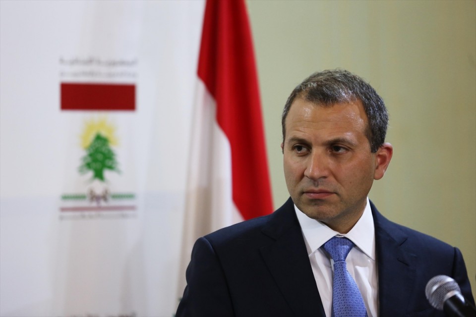 وزير الخارجية اللبناني جبران باسيل