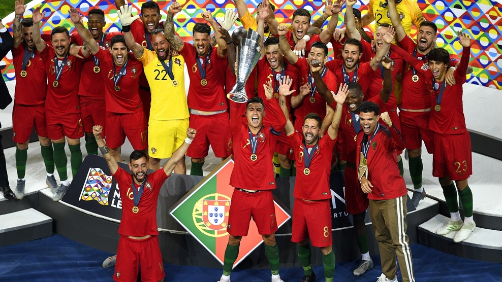 منتخب البرتغال الفائز بلقب دوري الأمم الأوروبية منتخب البرتغال الفائز بلقب دوري الأمم الأوروبية