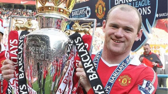 واين روني، القائد السابق لفريق مانشستر يونايتد