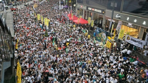 قوى أجنبية تستغل الفوضى في هونج كونج لإيذاء الصين