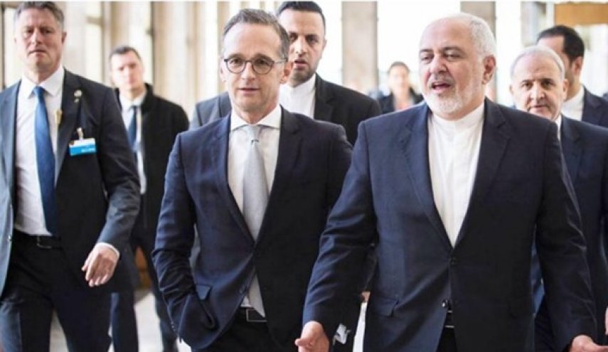 ظريف وماس في طهران  ظريف وماس في طهران