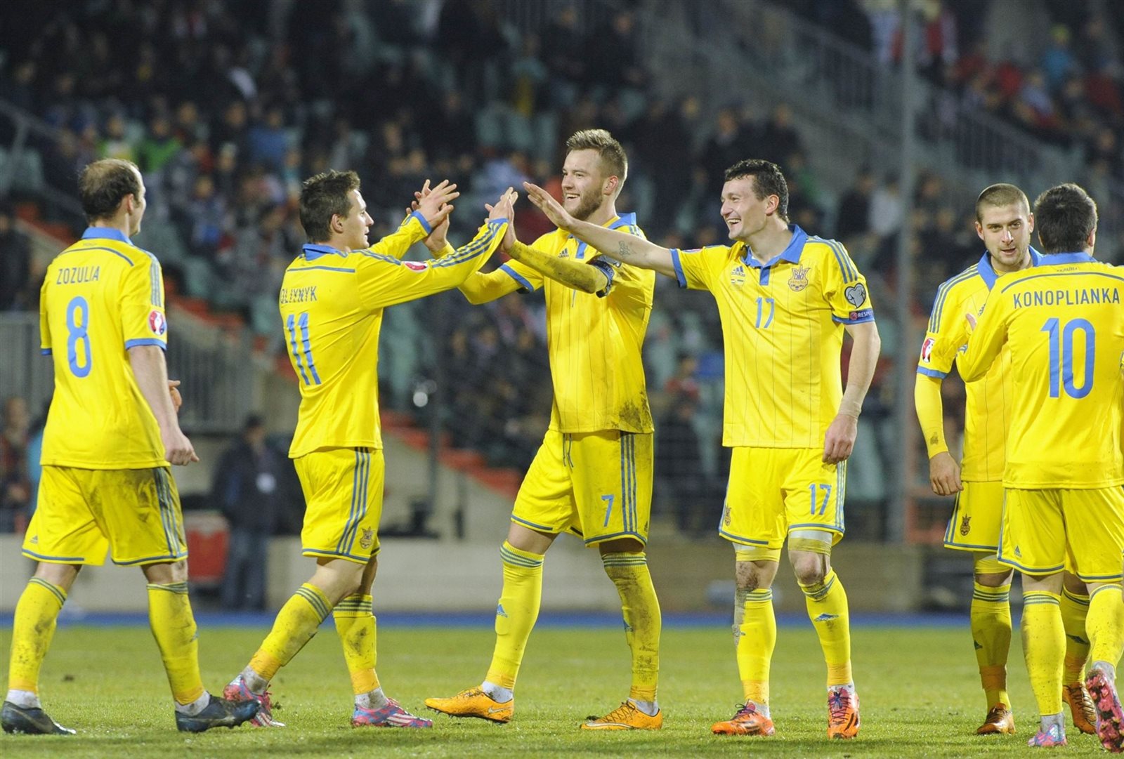  المنتخب الأوكراني، 