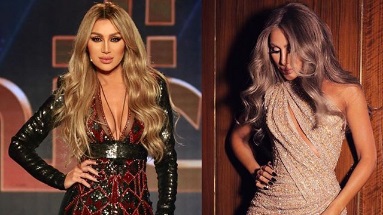 ايهما الأجمل ؟ ... مايا دياب تثير الجدل بإطلالتين مثيرتين