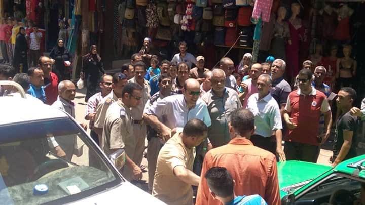 تحرير 47 محضر اشغال وتنفيذ 112 إزالة خلال حملة فى منوف