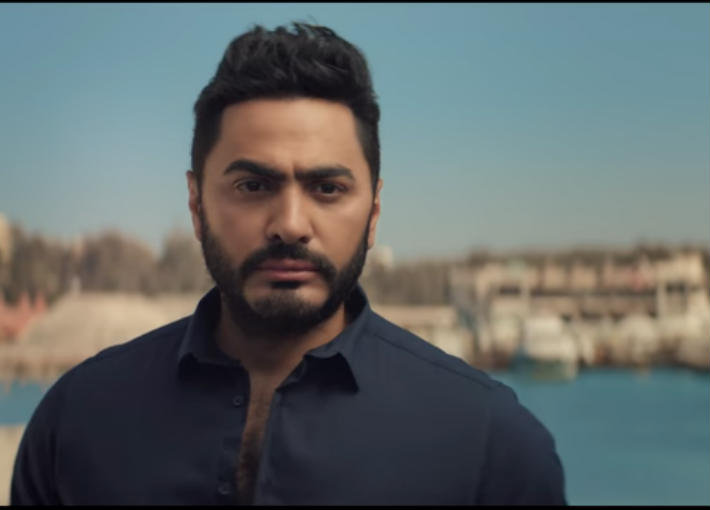 الفنان تامر حسنى