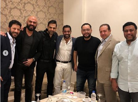 أمير طعيمة مع صناع الممر
