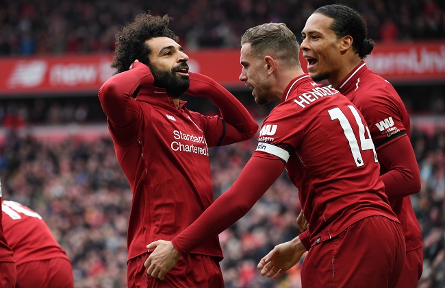محمد صلاح  نجم ليفربول