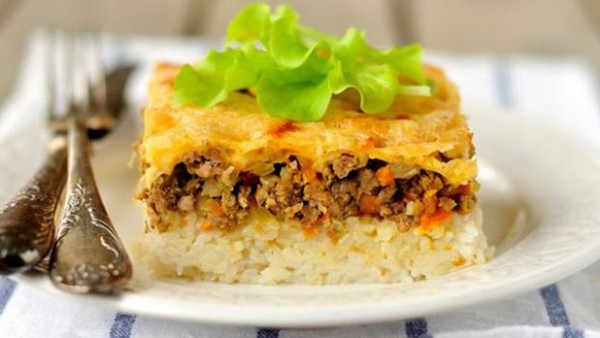 أرز بالبشاميل 