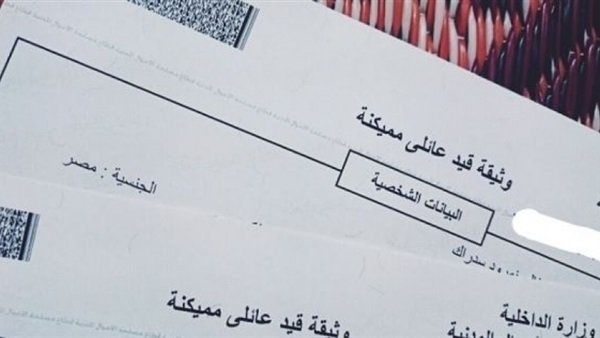 القيد العائلي