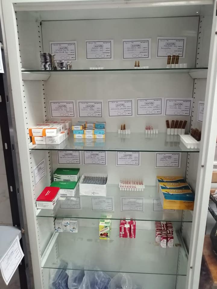 حملة علي المنشات الصحية بالمنوفية 