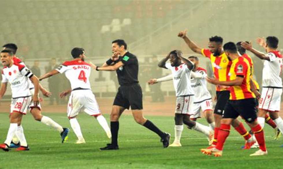 جهاد جريشة فى مباراة الوداد والترجي