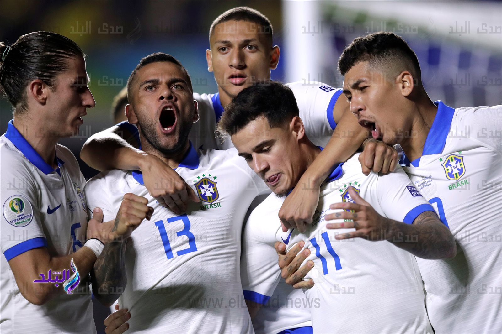 لاعبو منتخب البرازيل 