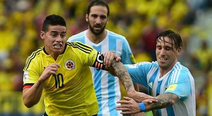 الأرجنتين وكولومبيا