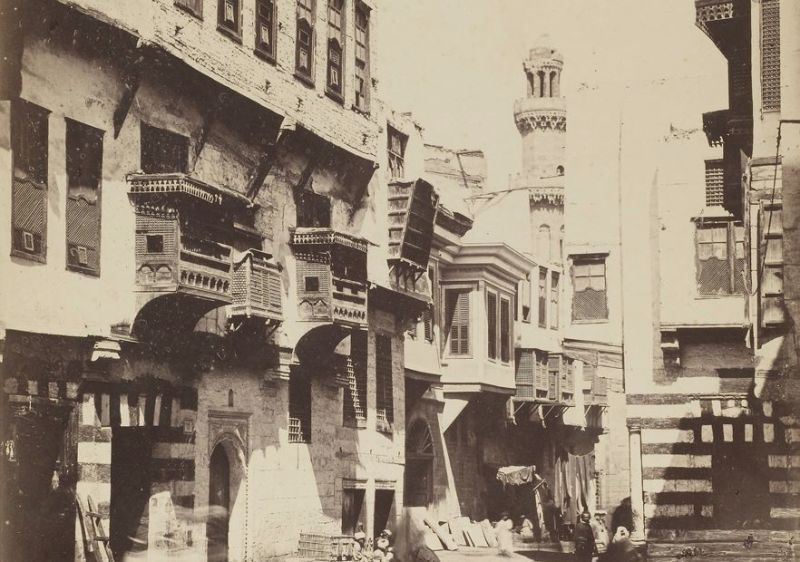  شارع باب البحر في القاهرة قديما