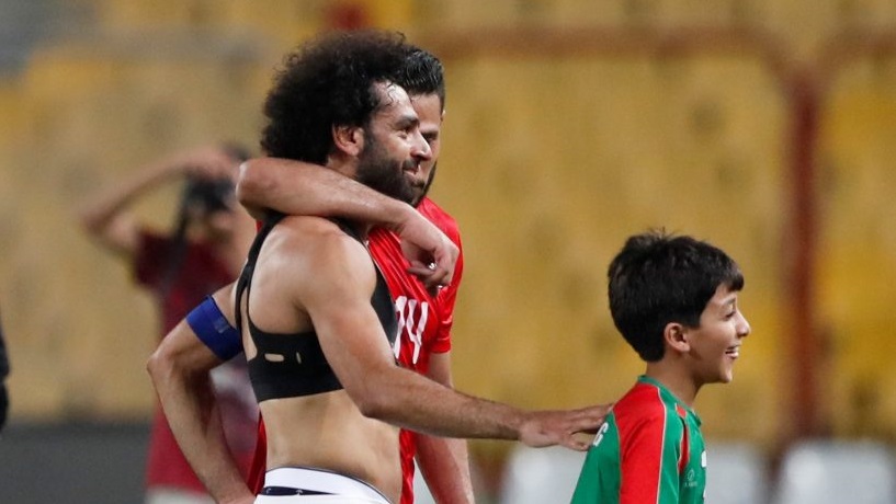 محمد صلاح مع احمد علي محمد صلاح مع احمد علي
