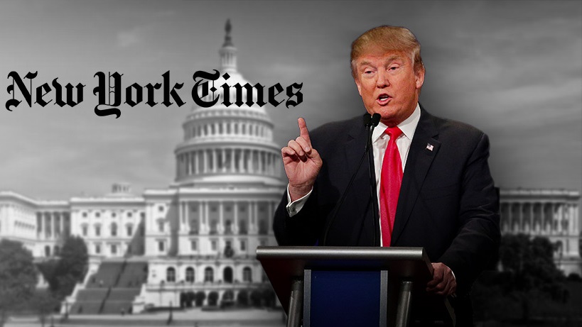 ترامب يهاجم نيويورك تايمز 