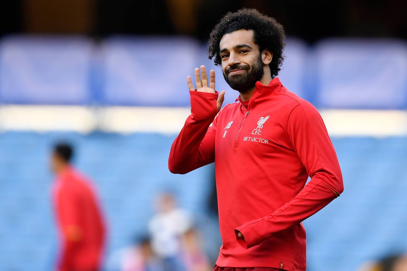 محمد صلاح نجم المنتخب الأول وفريق ليفربول الإنجليزي