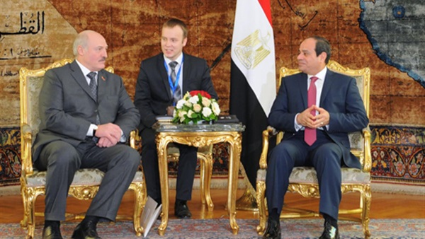 الرئيس السيسي والرئيس البيلاروسي الرئيس السيسي والرئيس البيلاروسي