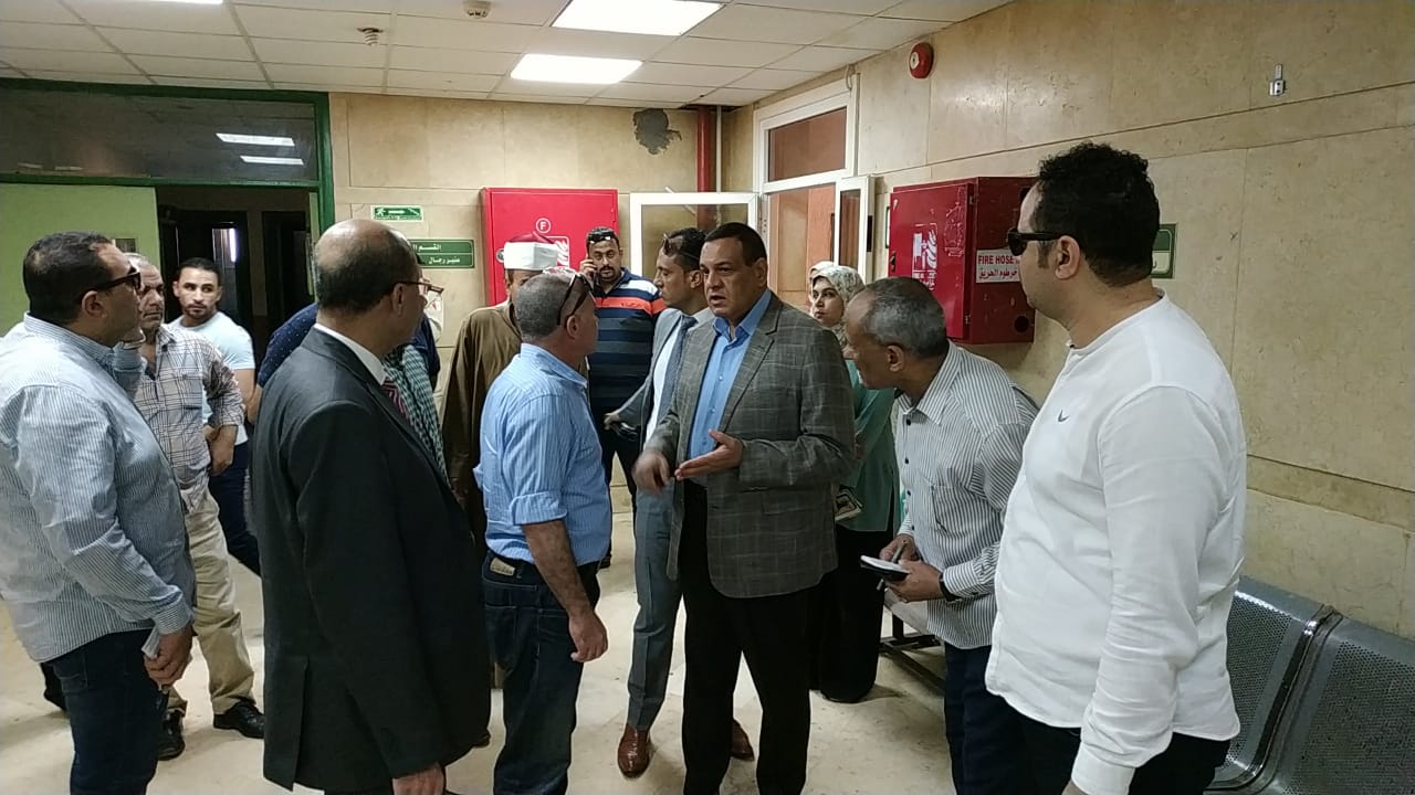 محافظ البحيرة يتفقد أعمال تطوير مستشفى رشيد محافظ البحيرة يتفقد أعمال تطوير مستشفى رشيد