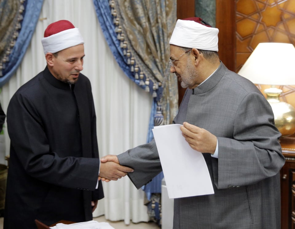 شيخ الأزهر يستقبل إمام مسجد النور بنيوزيلندا شيخ الأزهر يستقبل إمام مسجد النور بنيوزيلندا