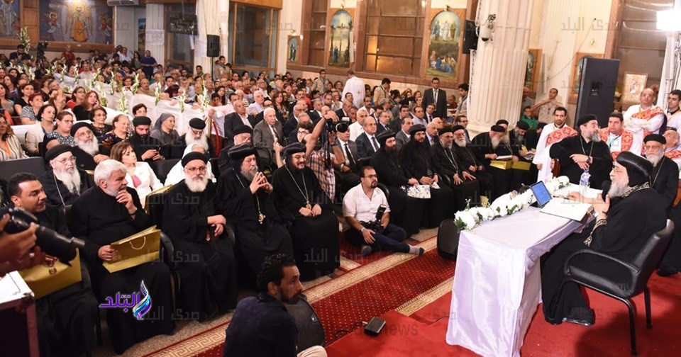  احتفالية اليوبيل الذهبي لتأسيس كنيسة القديس الأنبا تكلا
