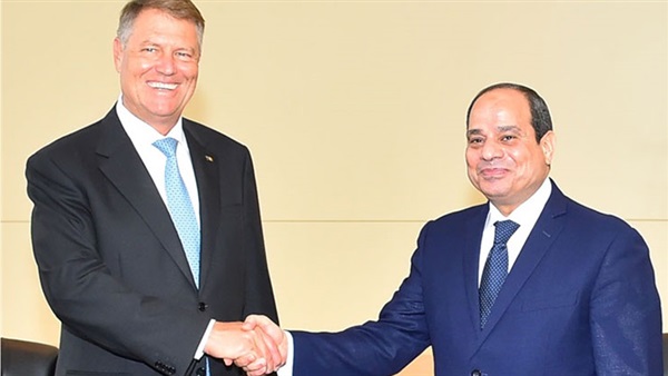 الرئيس السيسي ورئيس كوريا الجنوبية