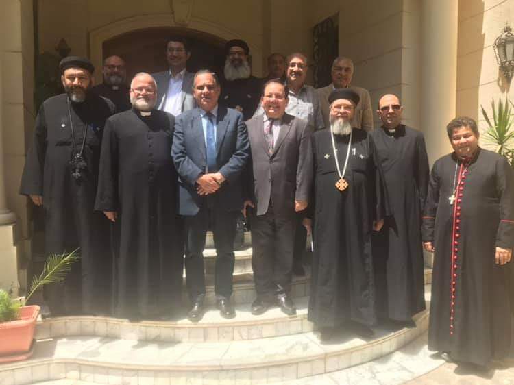 اجتماع مجلس كنائس مصر