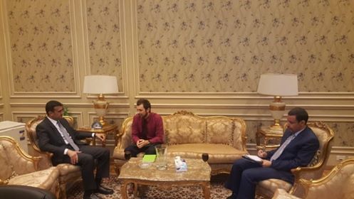 زيارة سكرتير السفارة الروسية للبرلمان