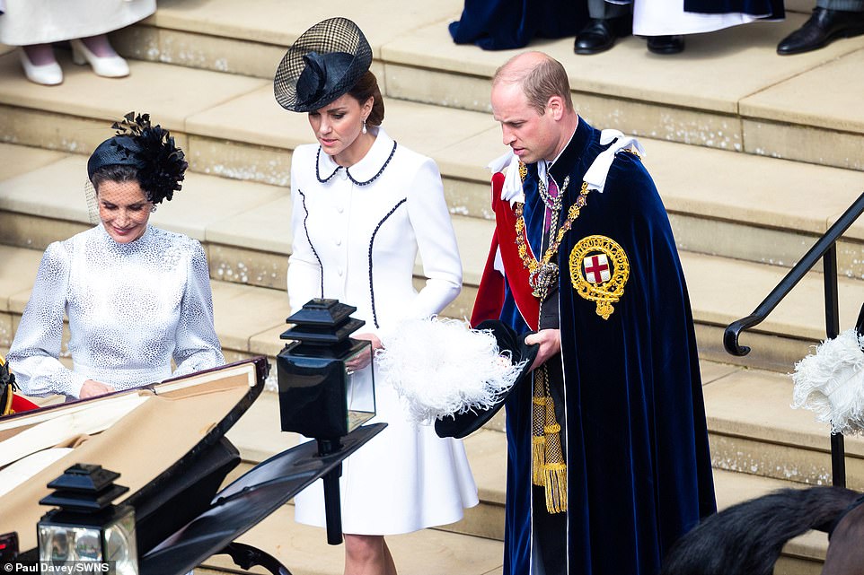 الأمير وليام، دوق كامبريدج، وزوجته كيت ميدلتون