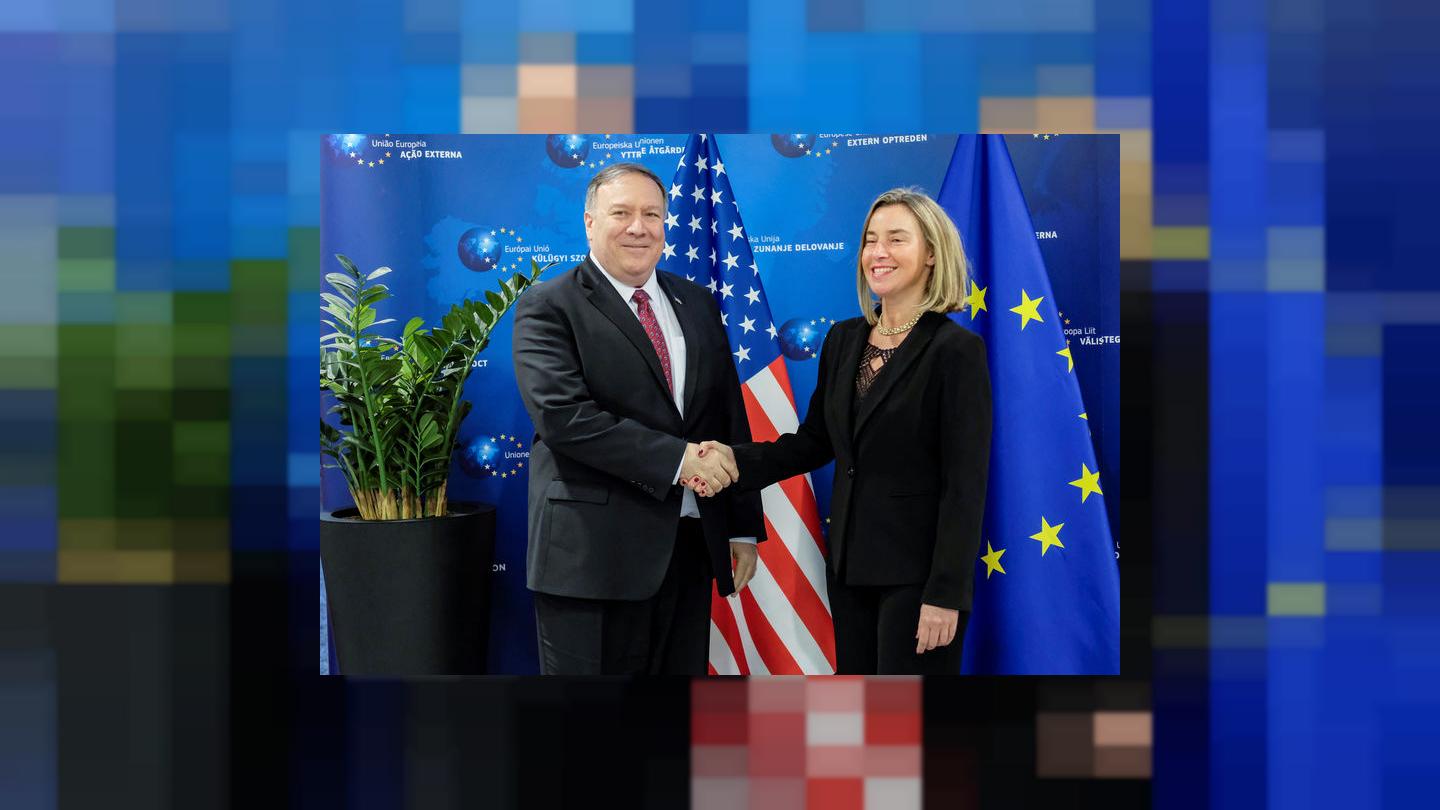 بومبيو يجتمع مع موجيريني بمقر وزارة الخارجية الأمريكية بومبيو يجتمع مع موجيريني بمقر وزارة الخارجية الأمريكية