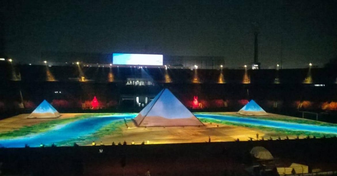 بروفة حفل الافتتاح