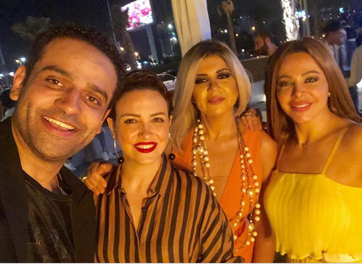 بوسي شلبي مع عمر السعيد
