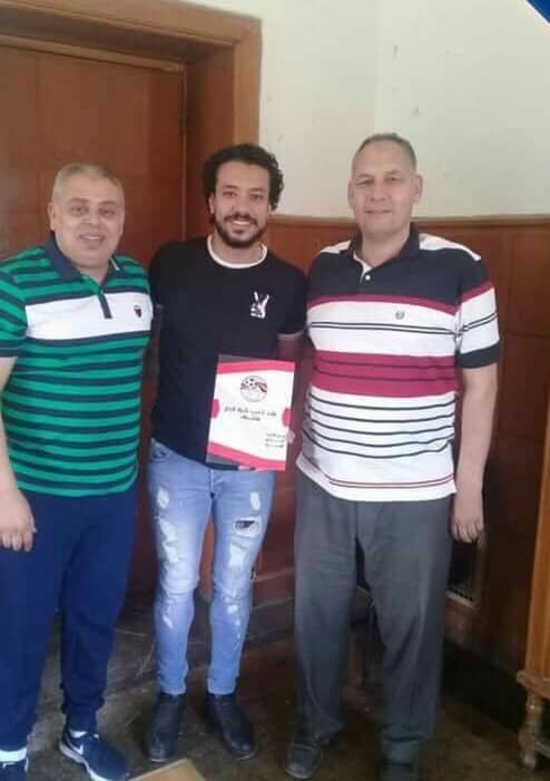 خالد عيد المدير الفني لغزل المحلة 