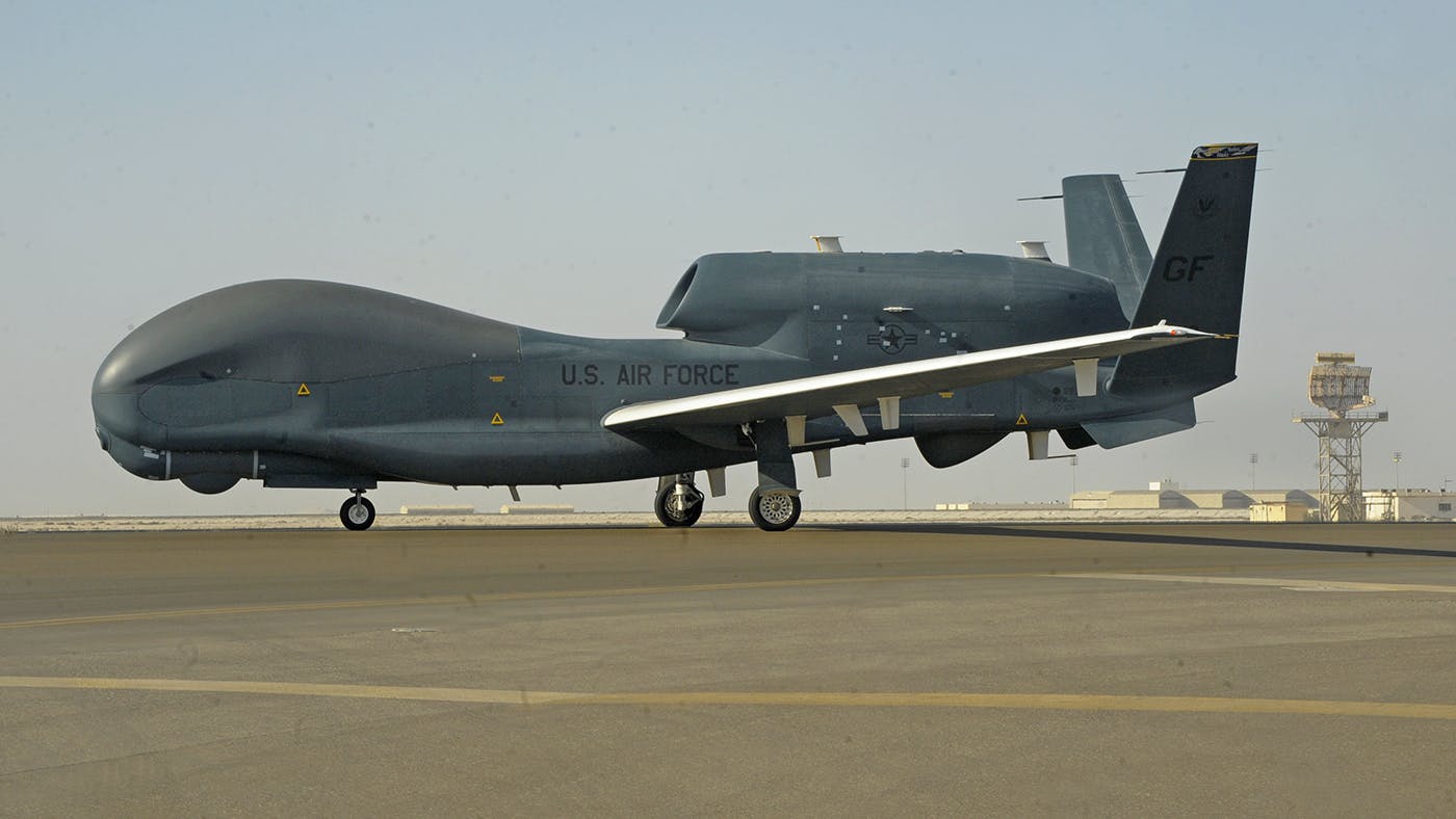 طائرة أمريكية من طراز   RQ-4