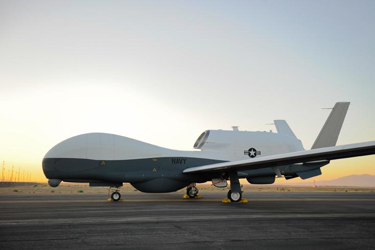 طائرة من طراز MQ-4C Trito