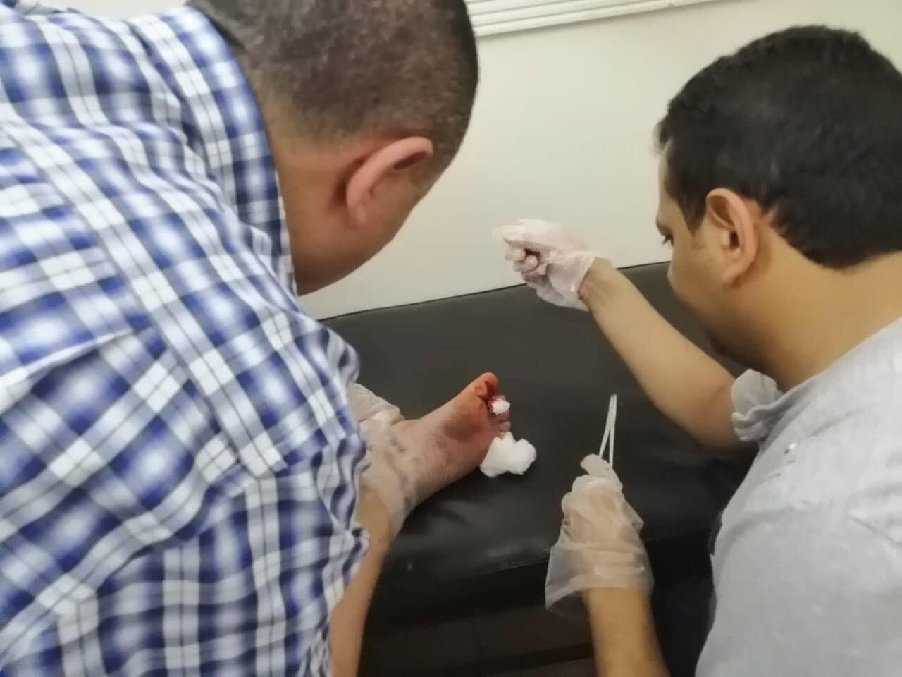 مواطن يتعدى على سكرتير وحدة محلية بطلخا مواطن يتعدى على سكرتير وحدة محلية بطلخا