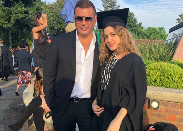 عمرو دياب وابنته كنزي عمرو دياب وابنته كنزي