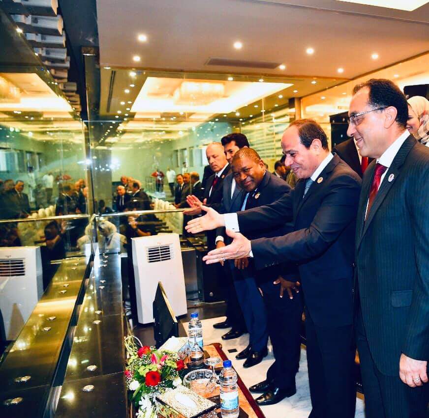 الرئيس السيسي يفتتح كأس الأمم الأفريقية